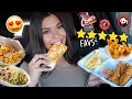 Eating my TOP FAVORITE FAST FOOD ITEMS for 24 HOURS!!