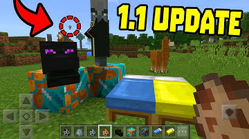 MCPE 1.1 BETA RELEASED!!! - New Mobs & MORE - Minecraft PE (1.1 UPDATE)