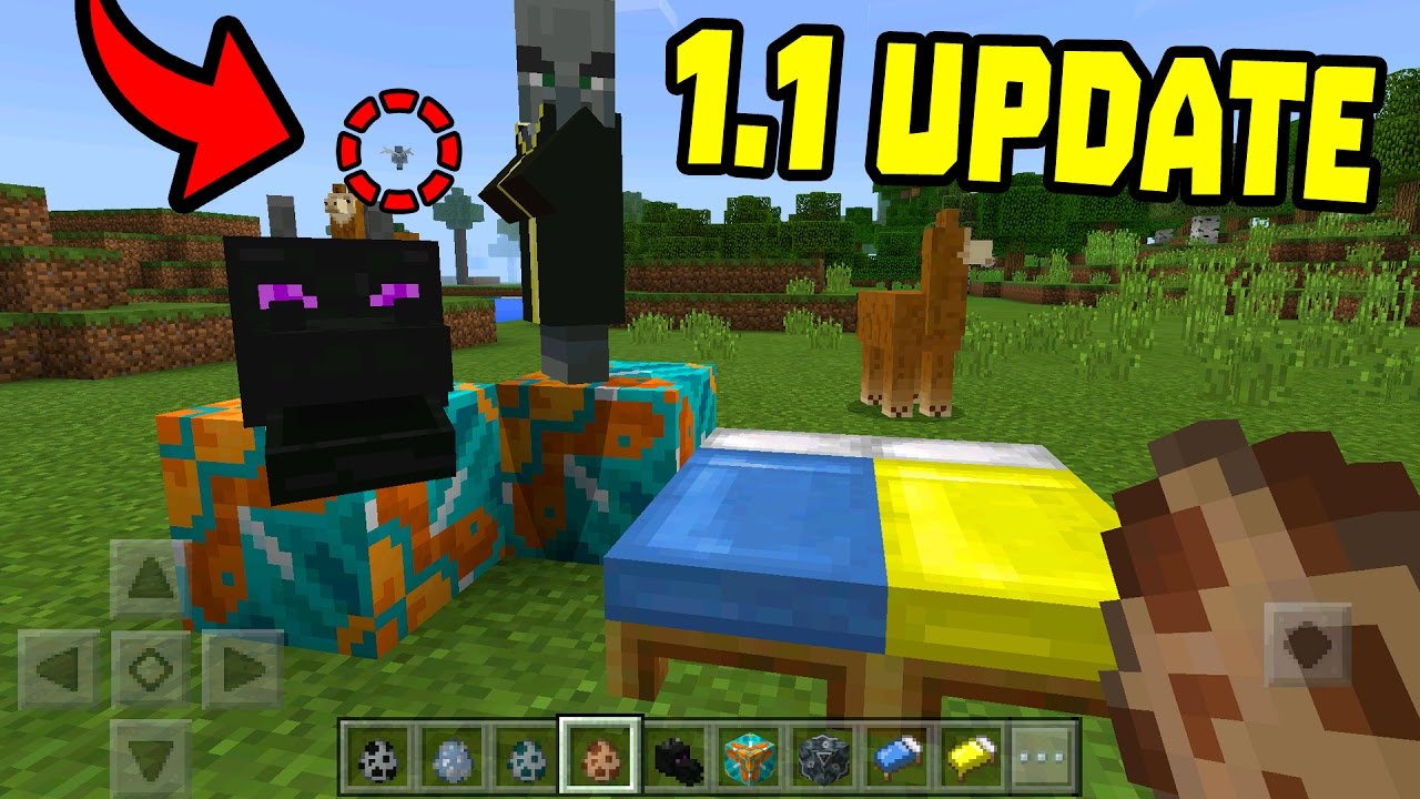 MCPE 1.1 BETA RELEASED!!! - New Mobs & MORE - Minecraft PE 