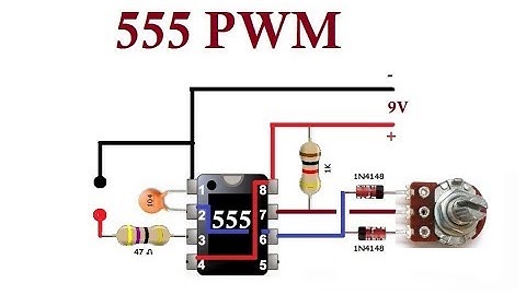 555  PWM. Simple Circuits.