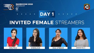IIM Indore Ranbhoomi 2020 Female Streamers Panel Ft.@KrutikaPlays  @AnkkitaC @Rogstream