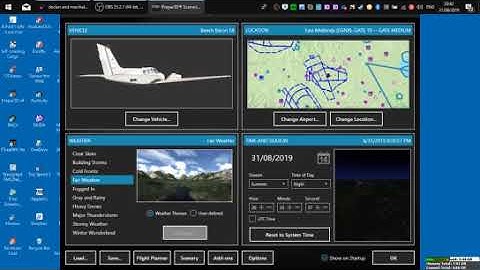 P3Dv4 tutorial, interface and finding the right settings for you