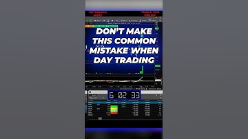 Don’t Make this Common Mistake when Day Trading #daytradingforbeginners #stockmarket #thinkorswim