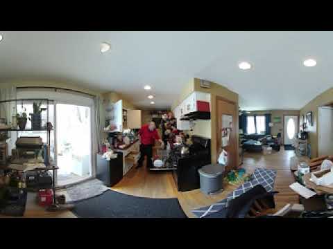 Matt Unloads Dishes While Listening To A Podcast | VR360 | Cheap Vuze 3D 360 4K Test