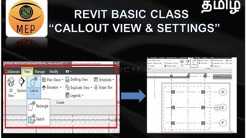 CALL OUT CREATION_REVIT TUTORIAL IN TAMIL