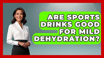 Are Sports Drinks Good For Mild Dehydration? - Survival Skills for Everyone