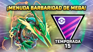 ¡MEGA RAYQUAZA NIVEL 51 con ASCENSO DRACO FULMINA en LIGA MASTER con MEGAS! - GBL PVP POKEMON GO