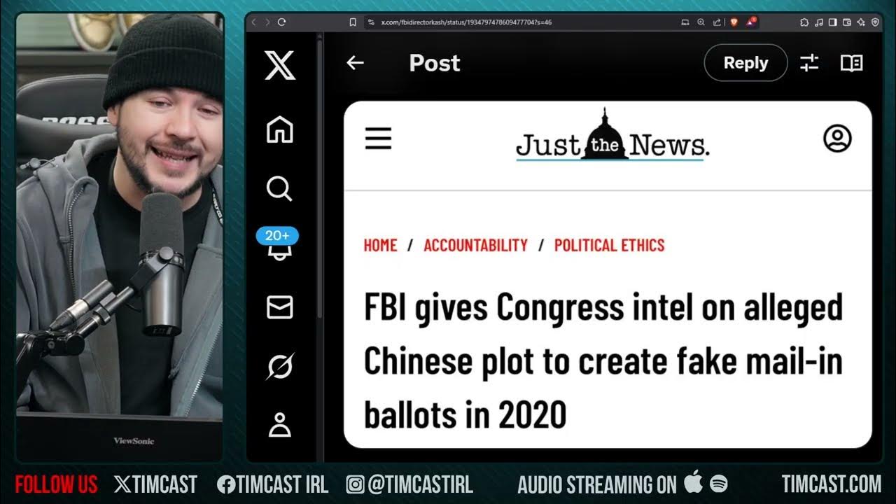 FBI Drops EVIDENCE 2020 Election WAS STOLEN By Democrats For Biden, Chinese Plot UNCOVERED - YouTube