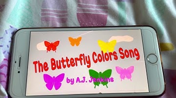 I sing the Butterfly 🦋 color song (MOST VIEWED VIDEO)