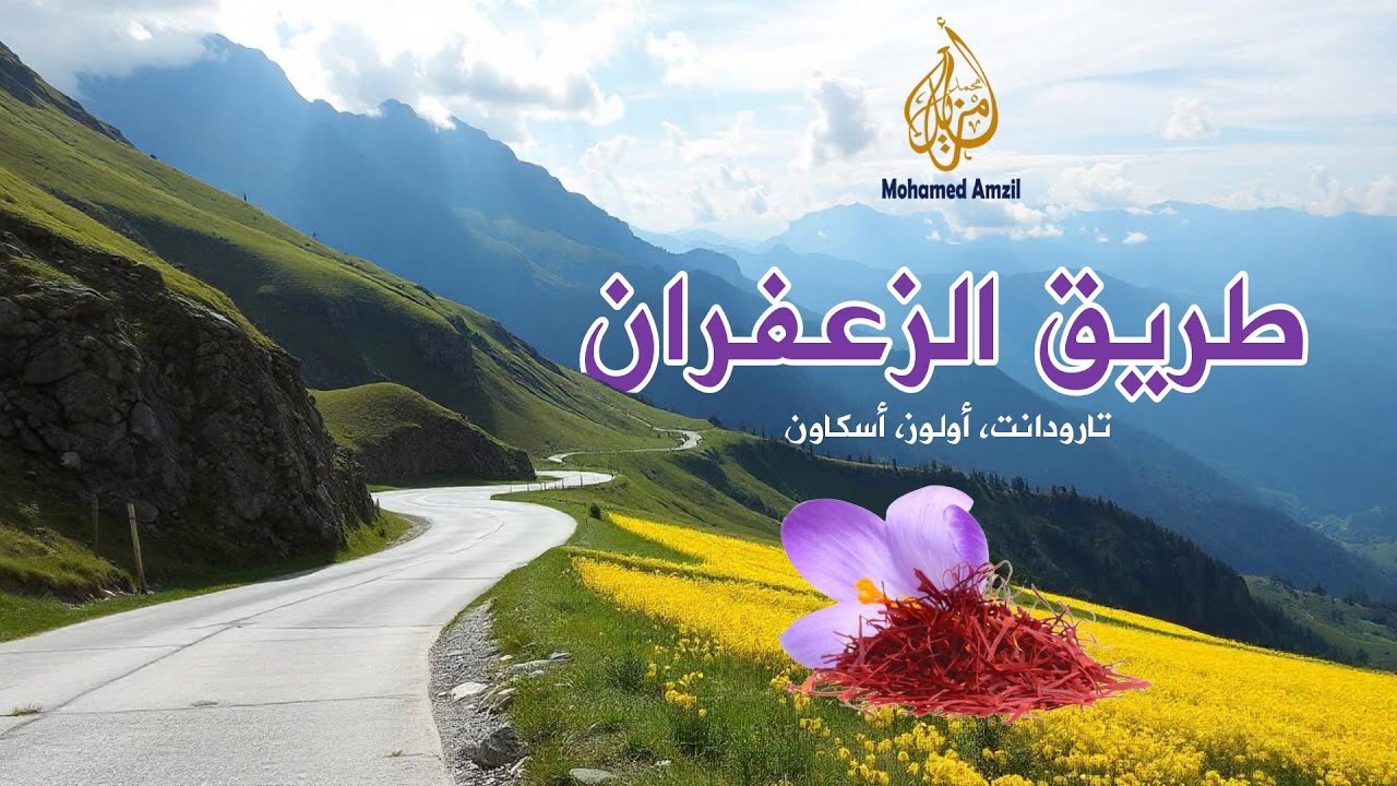 طريق أولوز وأسكاون مع الزعفران الحر: رحلة ذهب تارودانت الأحمر