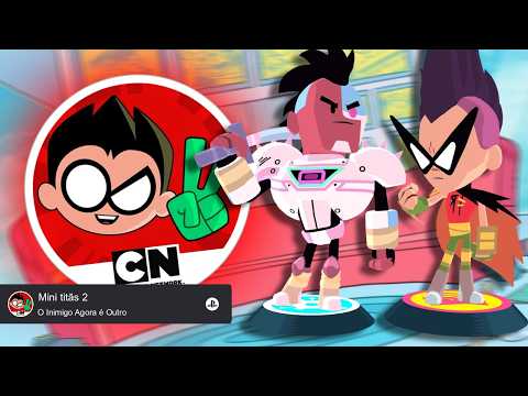 I COMPLETED 100% OF THE LEGENDARY TEENY TITANS 2.. THE GAME REMOVED FROM THE PLAY STORE - Teeny T...