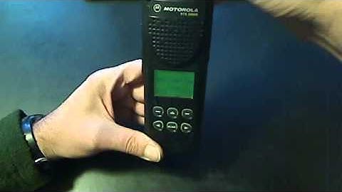 XTS 3000R Buttons and Controls