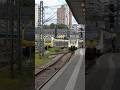 RE1 und MEX 18 fahren parallel in Stuttgart Hauptbahnhof ein Karlsruhe Flirt und Tübingen Talent 2