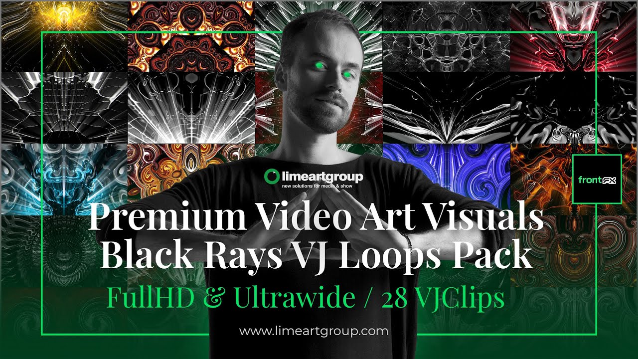 Premium Video Art Visuals for Vjing & Video Mixing | UltraHD Ultrawide VJ Loops Pack