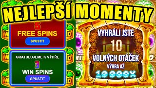 ❗❗ NEJLEPŠÍ MOMENTY ❗❗ NĚKOLIK BONUSŮ, BONUS BUY A PLÁTNO WILDŮ 🤑 200X MEGA WIN 🤩 @bonvergroup8192 🐑