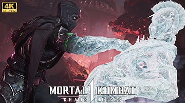Mortal Kombat 1 - Noob Saibot Kills Khaos Sub-Zero and Scorpion (4K)