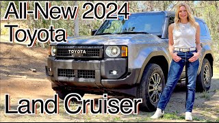 AllNew 2024 Toyota land Cruiser review // How does it drive onroad?