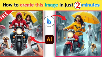 How To Create 3D Ai Bullet Bike Name Image|Ai Photo Editing|Viral Photo Editing Bing Image Creator||