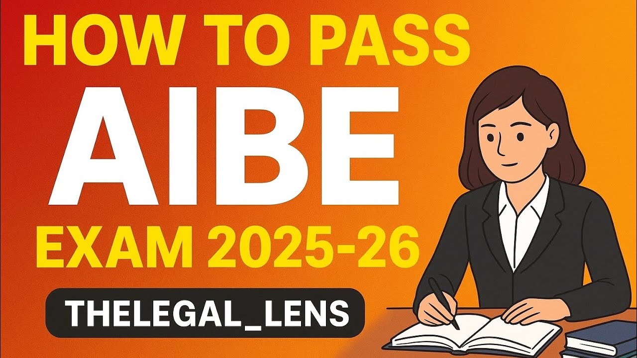How to Pass AIBE 2025–26 | Easiest Strategy + Study Plan