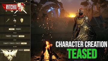 Ashes of Creation - Alpha 1 Character Creation Teased PLUS New Gameplay Revealed!