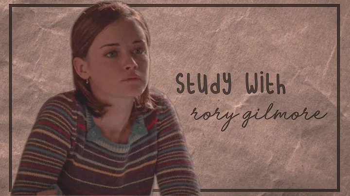 study with rory gilmore//aesthet...  lofi music wi...
