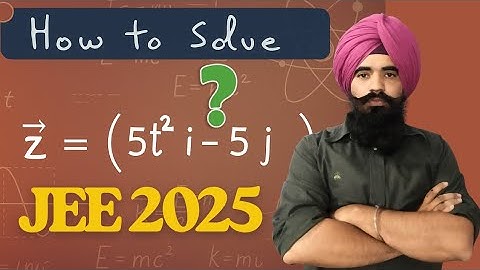 The position vector of moving body at any instant is given as r = 5t^2 + 5t