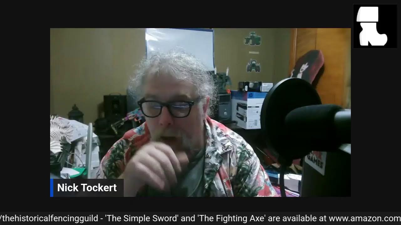 Historical Fencing Guild LiveStream 8 29 25