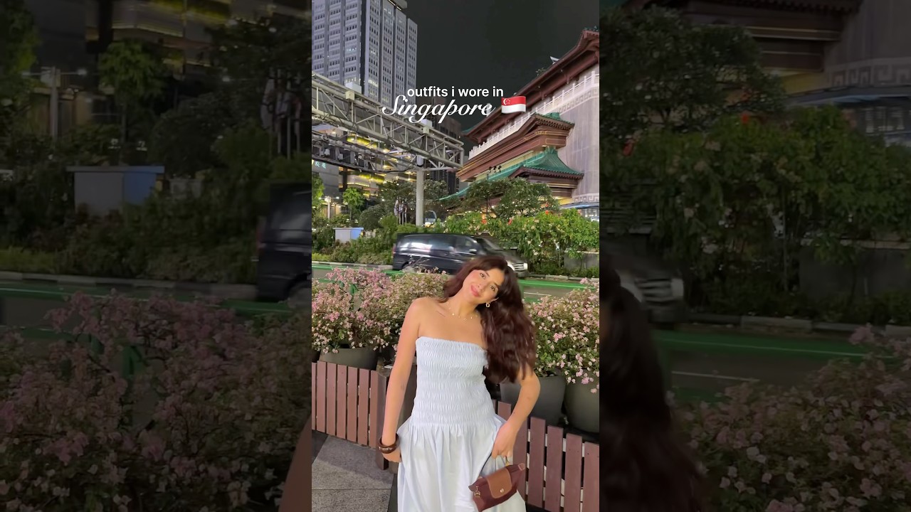 What I wore in Singapore 🇸🇬❤️ 
