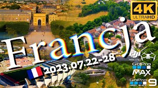 Francja 2023 - travel video - 4K