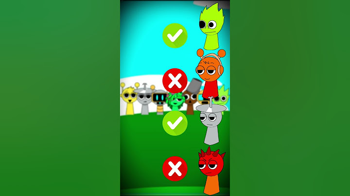 Test IQ Challenge! Heart of the Incredibox Spunki Face #colors #testiq #games