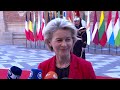 Ursula von der Leyen: We will rethink energy to get rid of the dependencies of Russian fossil fuel