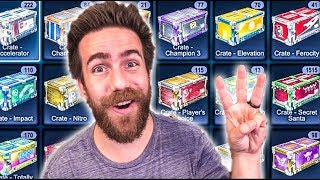 Opening 3 Of Every Rocket League Crate!