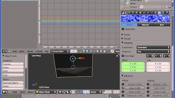 Blender 2.59 Rocket - Part 3 - Animate the cloud texture.avi