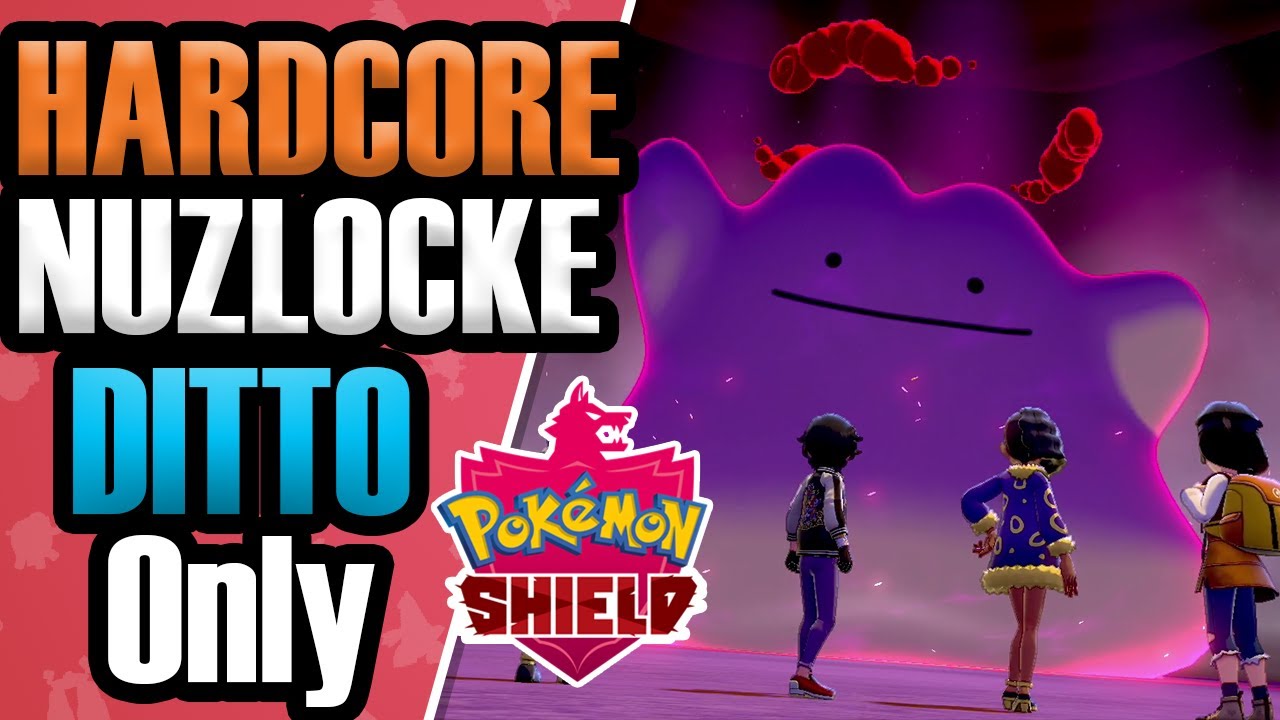 Pokémon Sword Hardcore Nuzlocke - Ghost Types Only! (No items, No