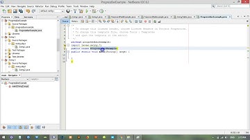 JAVA swing 5  how to use JProgressBar