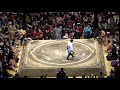 【大相撲トーナメント2020】土俵に水を撒く 現地より撮影 両国国技館 Grand Sumo Tournament 2020/02/09