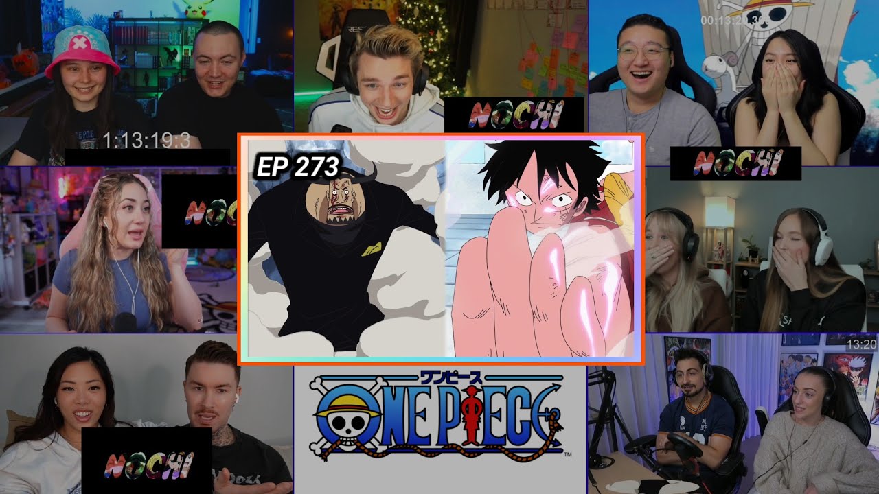 One Piece | LUFFY SECOND GEAR VS BLUENO!!! | Episode 273 | Reaction Mashup 