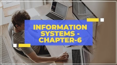 NMIMS Information Systems Chapter 6