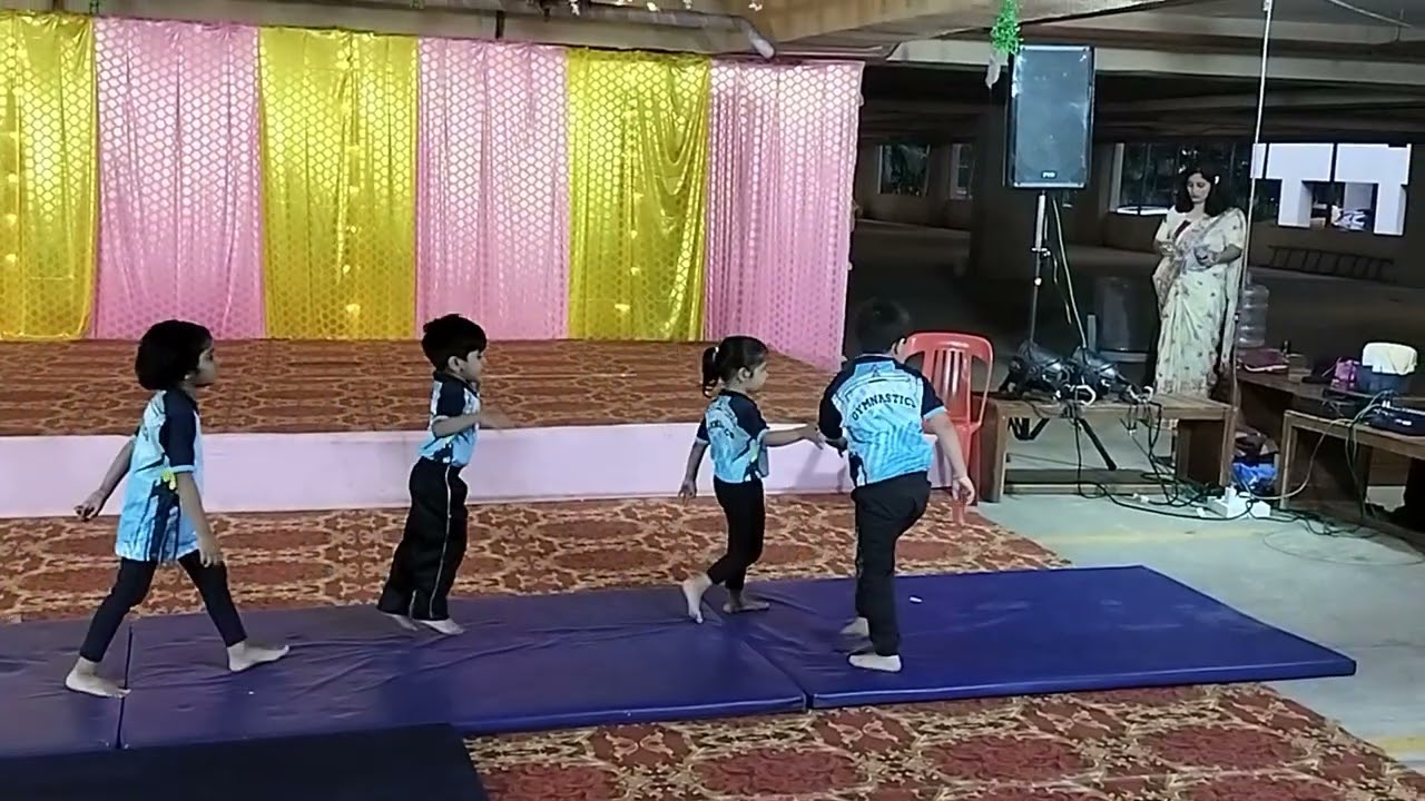 Rishank Group Gymnastic Performance