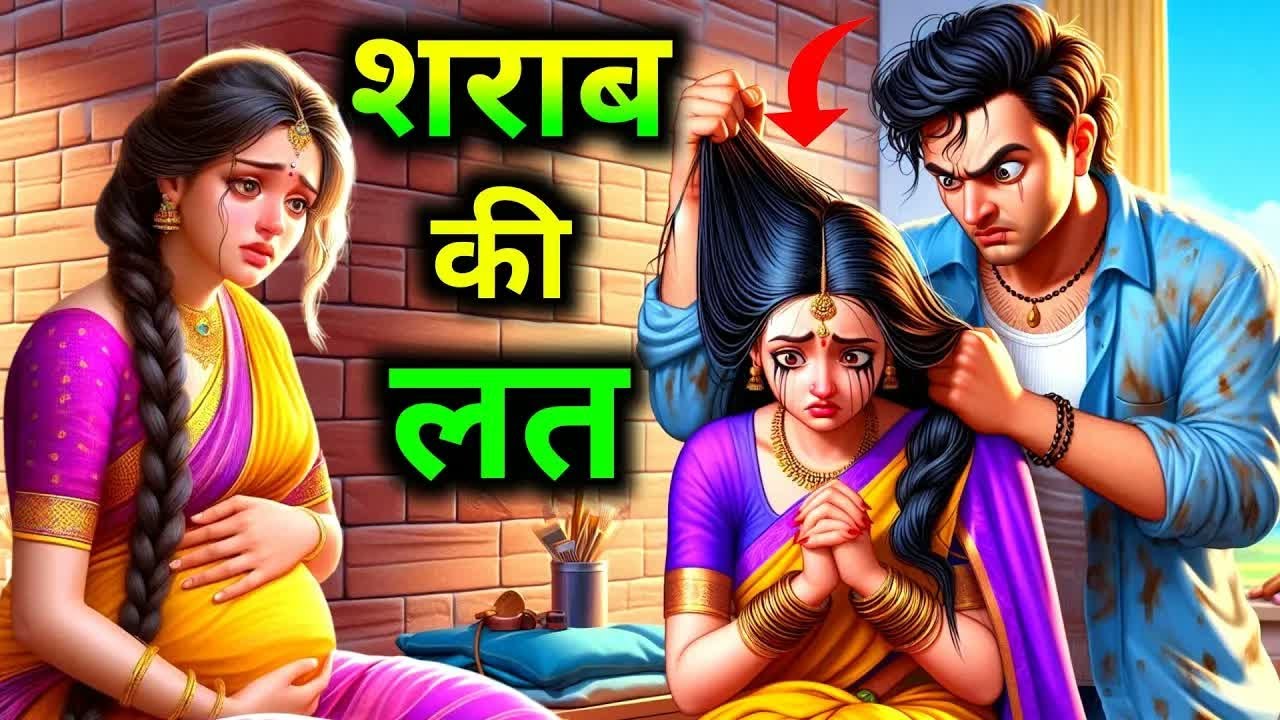 शराब की लत। एक लड़की की दर्द भरी कहानी। Hindi story_Gyan Vichar Kahani #story #kahani #hindistories.