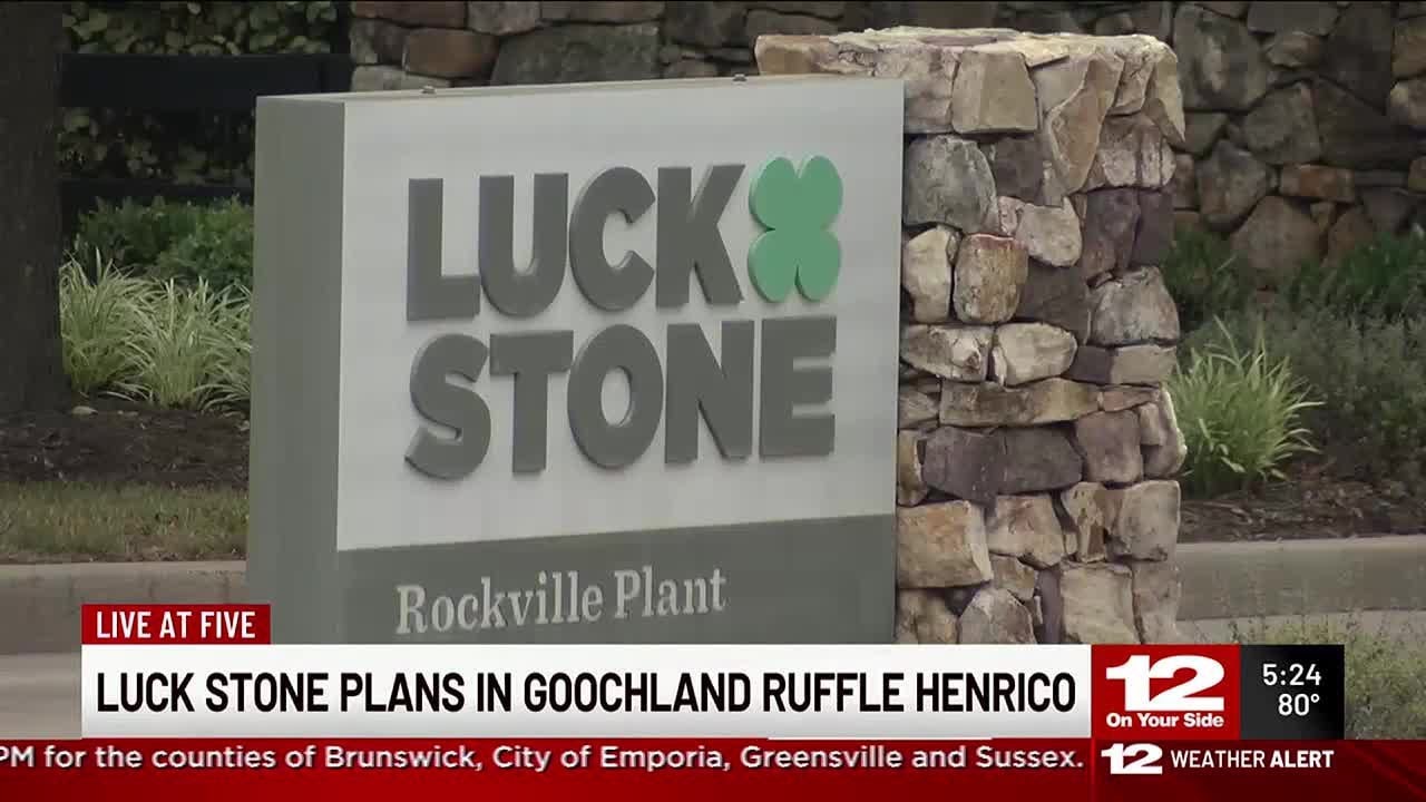 Luck Stone plans in Goochland ruffle Henrico