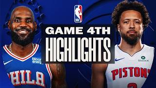 Philadelphia 76ers vs Detroit Pistons Game 4th Highlights - Oct 25, 2026 | NBA
