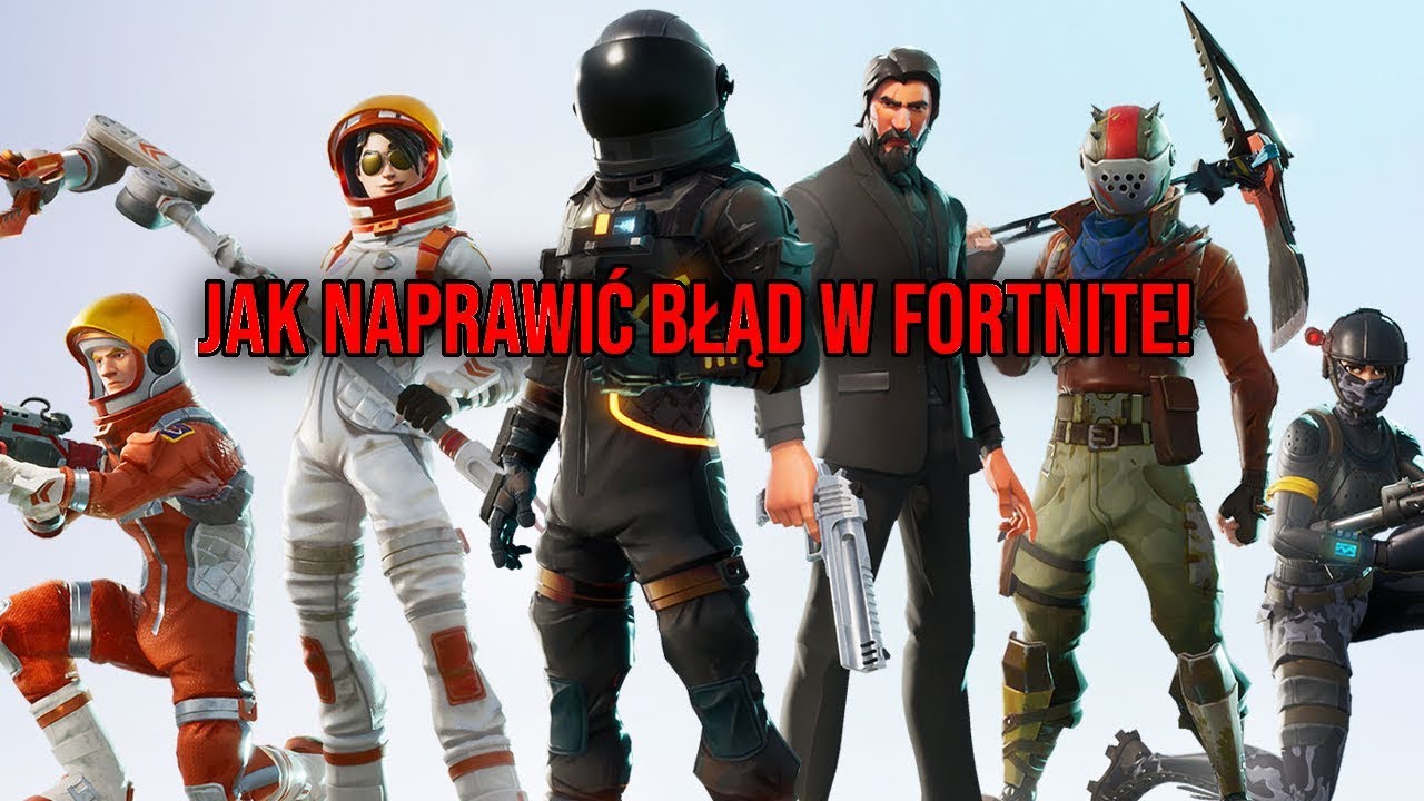 Jak naprawić błąd w fortnite z nie uruchomieniem się gry?/ How to fix error  with fortnite? - YouTube