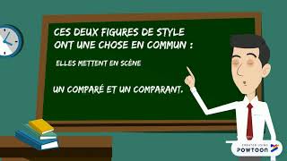 Figures de style : la métaphore et la comparaison screenshot 2