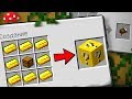 КАК СКРАФТИТЬ ЛАКИ БЛОК? СПОСОБ КАК ПОЛУЧИТЬ СЕКРЕТНЫЕ ПРЕДМЕТЫ В MINECRAFT