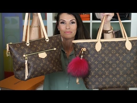 LOUIS VUITTON COMP BTW NEVERFULL MM & IENA PM & MODELSHOT lvlovermj 