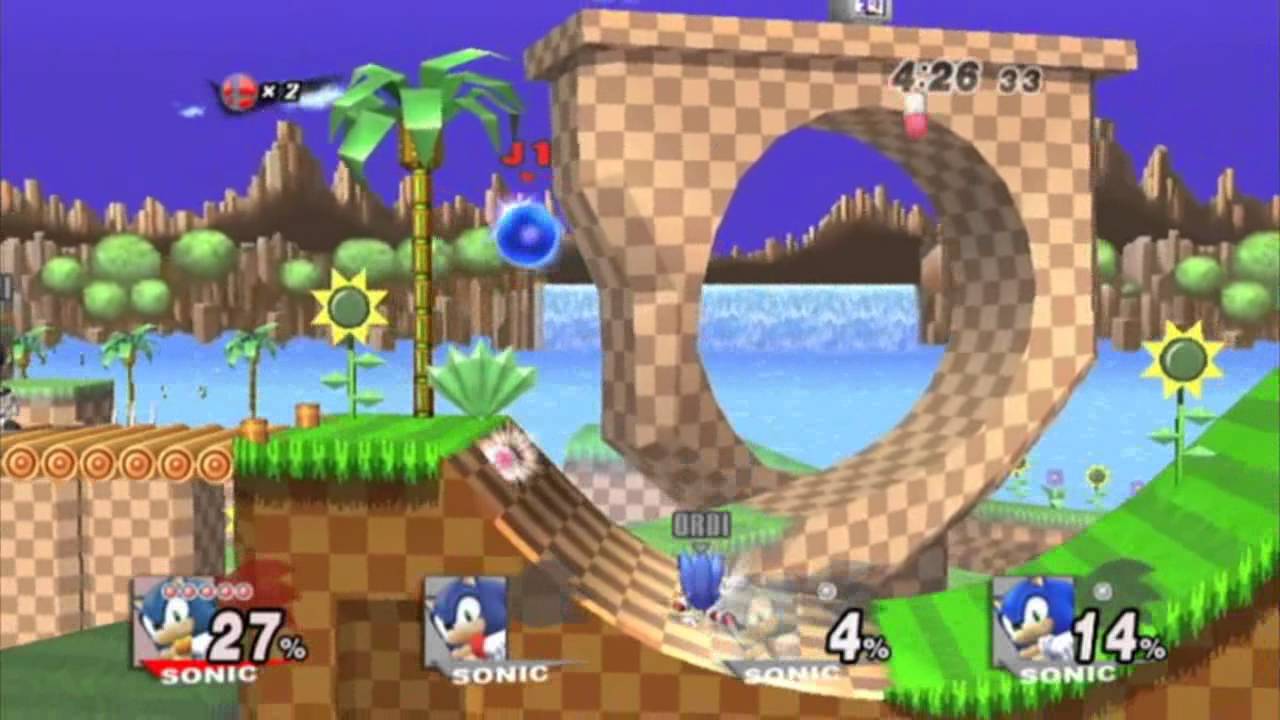 Classic Green Hill [Super Smash Bros. (Wii U)] [Mods]