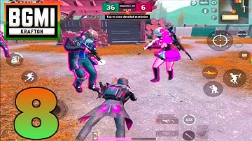 Battlegrounds Mobile India : Team DeathMatch | Gameplay Walkthrough | Part 8 (Android, iOS)