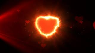Free Heart on Fire - Motion Graphics
