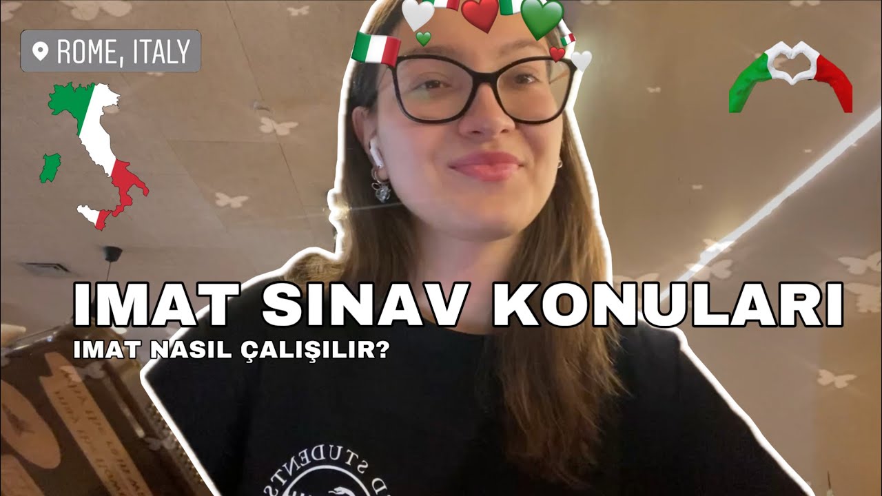 IMAT SINAV KONULARI| YKS SONRASI 3 AYDA YETİŞİR Mİ? #italya #imat #yks #tıpfakültesi
